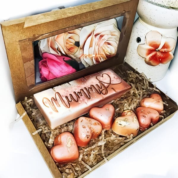 Wax melts gift box for Mummy. Personalized wax Melt Set. Great Small Gift. Mother's Day Gift Box. Highly Scented Home Freshener.