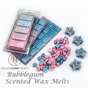 Bubblegum Highly Scented Wax Melts. Drink aroma for house. Long lasting home freshener. Food high smell.