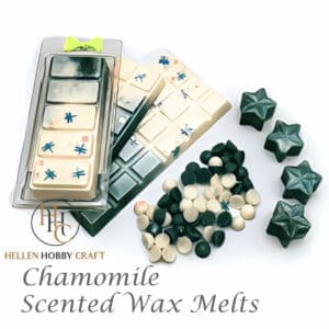 Chamomile Highly Scented Wax Melts. Floral aroma for house. Long lasting home freshener. Flower high smell.