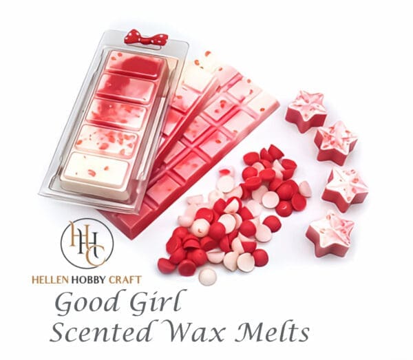 Good Girl Highly Scented Wax Melts. Designers inspired aroma for house. Long lasting home freshener. Perfume high smell.