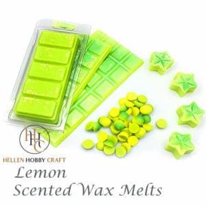 Lemon Highly Scented Wax Melts. Fruit aroma for house. Long lasting home freshener. Berry high smell.