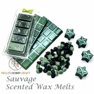 Sauvage Highly Scented Wax Melts. Designers inspired aroma for house. Long lasting home freshener. Perfume high smell.