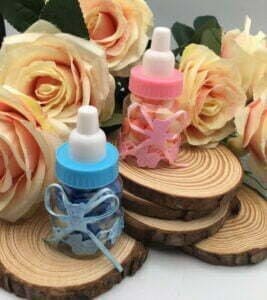 Baby Born Mini Bottle Wax Melts Gift. Newborn parents gift. Luxury wax melt gift.Highly scented soy wax melts. Long lasting home freshener.