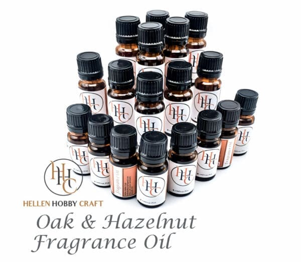 English Oak & Hazelnut Fragrance Oil. Woody aroma for house. Long lasting home freshener. Spicy high smell.