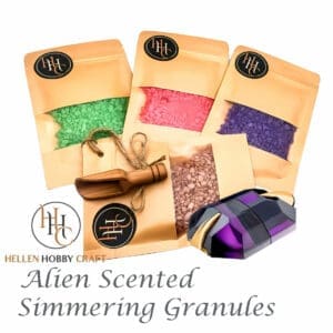 Alien Highly Scented Sizzlers. Designers inspired aroma for house. Long lasting home freshener. Perfume high smell.