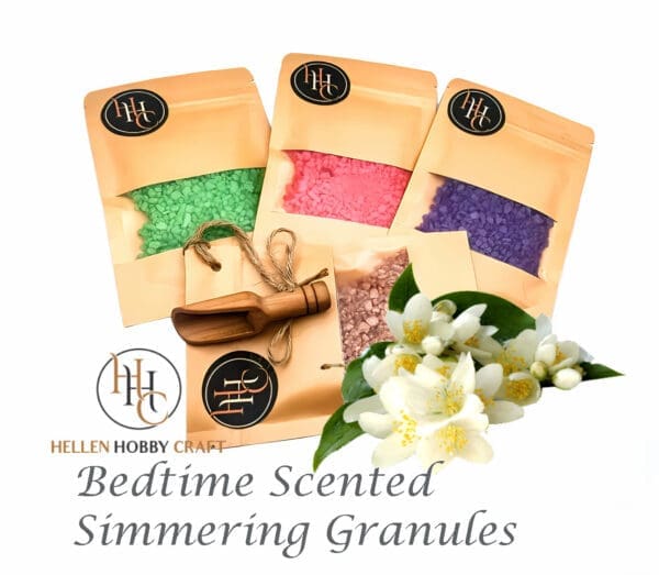 Bedtime scented Simmering Granules. Laundry aroma for house. Long lasting home freshener. Aftershave high smell.